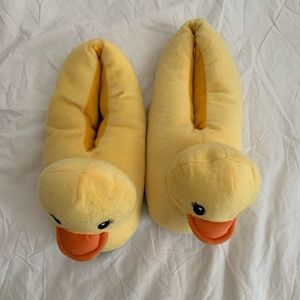 Yellow Duck Slippers